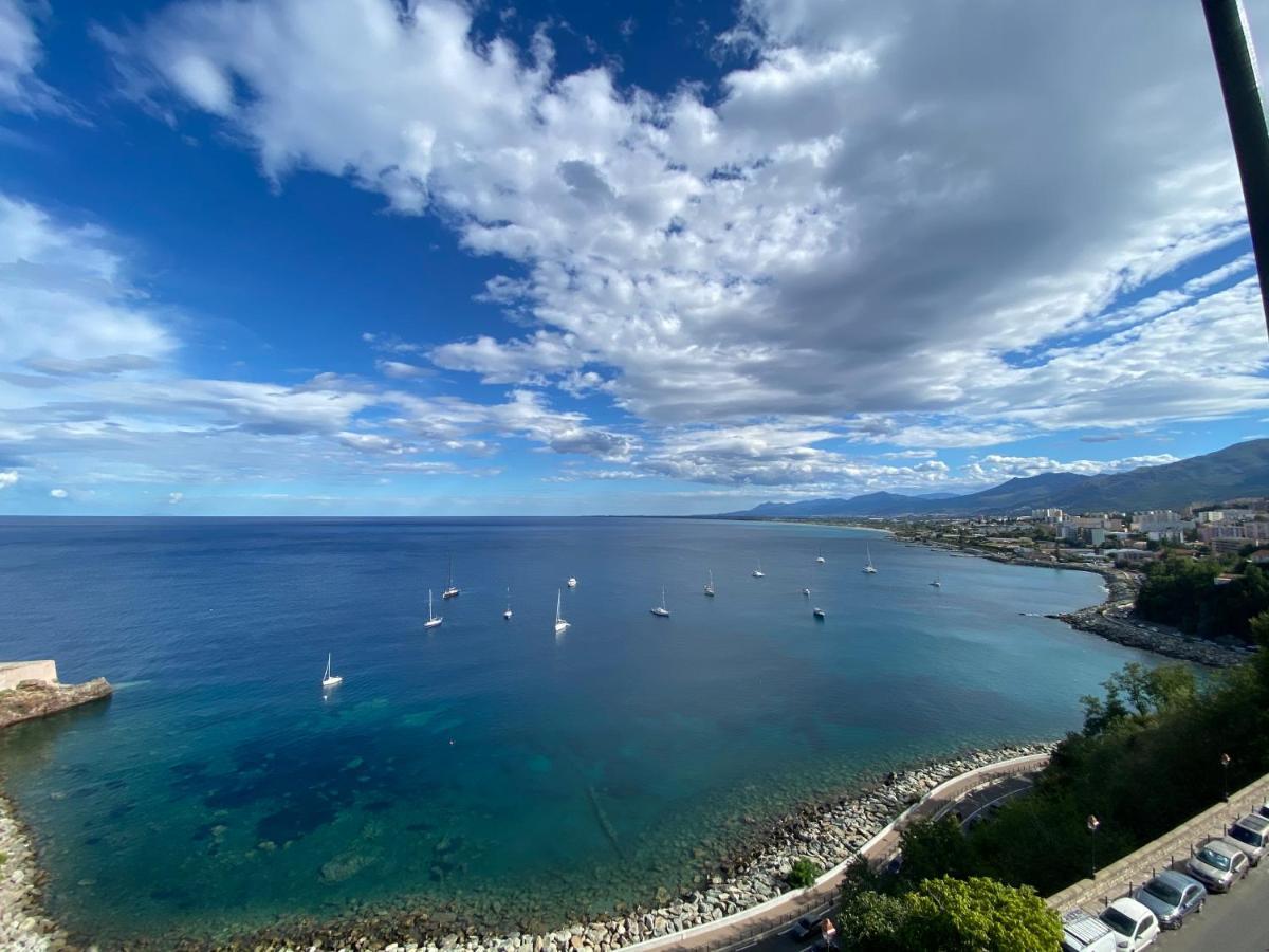Appartement Vue Mer Et Iles Italiennes Bastia (Corsica) Exterior foto